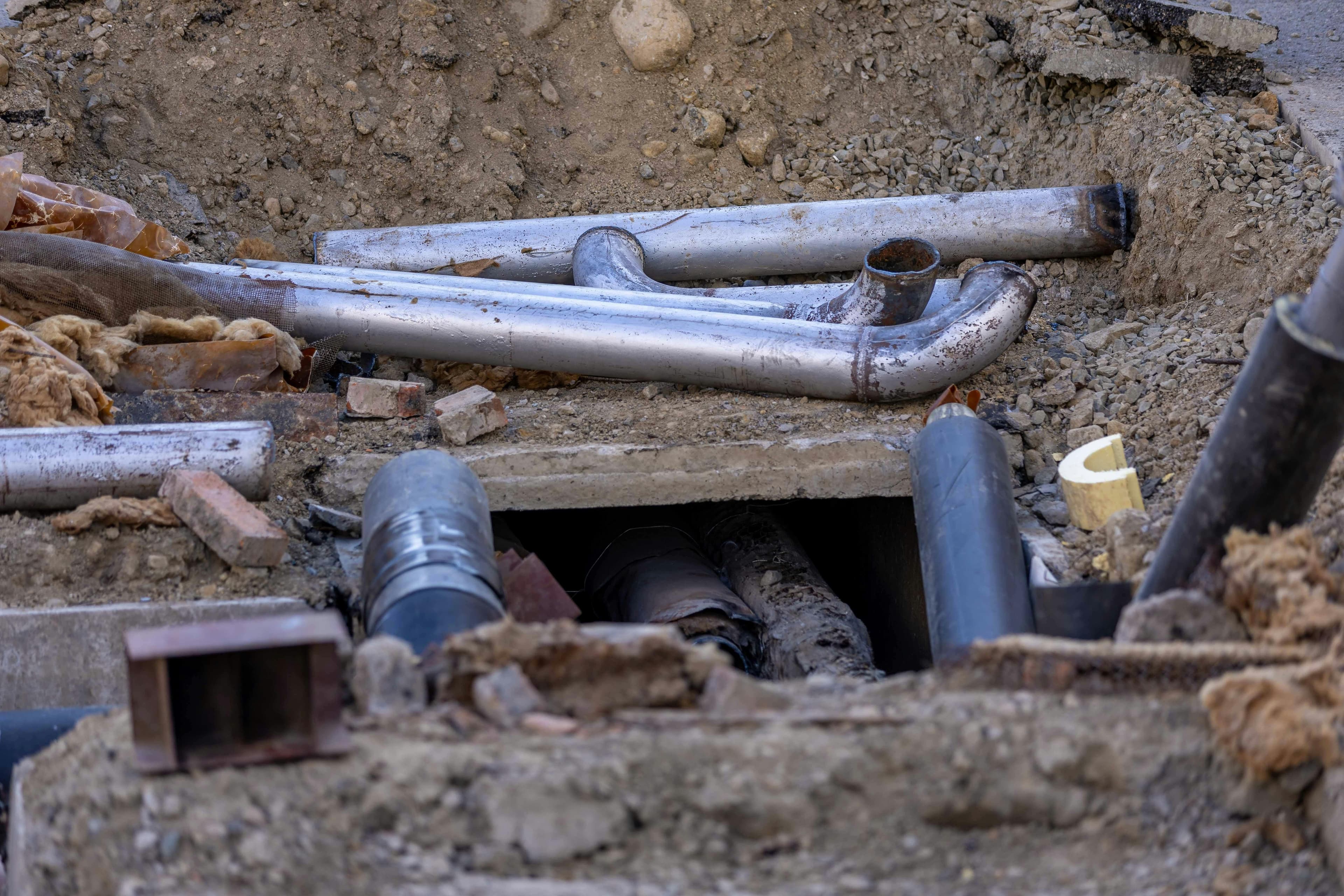 Horizontal ground loop installation