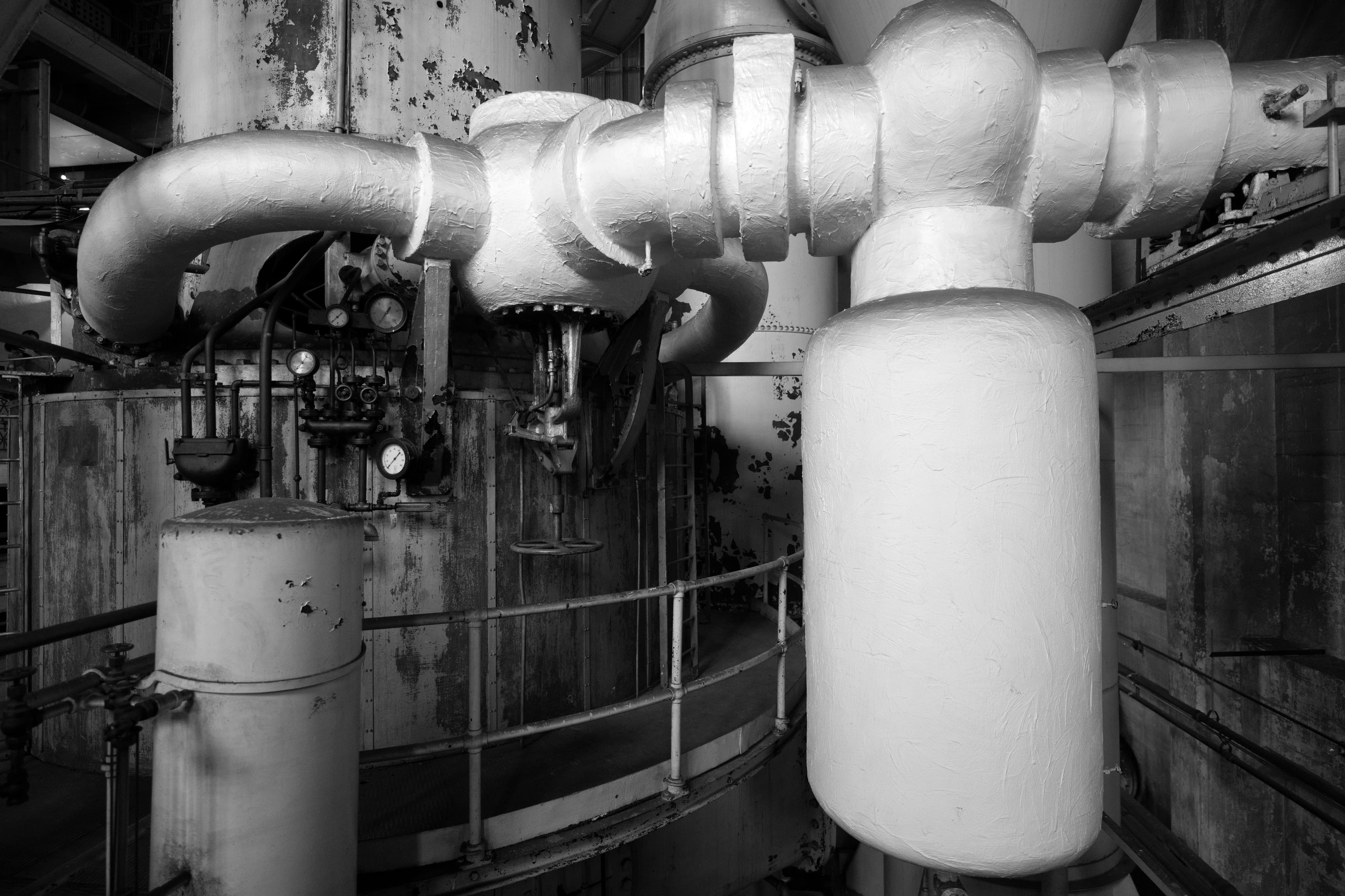 Central mechanical plant installation